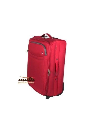 Średnia pojemna walizka RONCATO 425201 czerwona